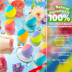 SudsyRoar vanilla bath bomb with warm scent for a comforting bath moment