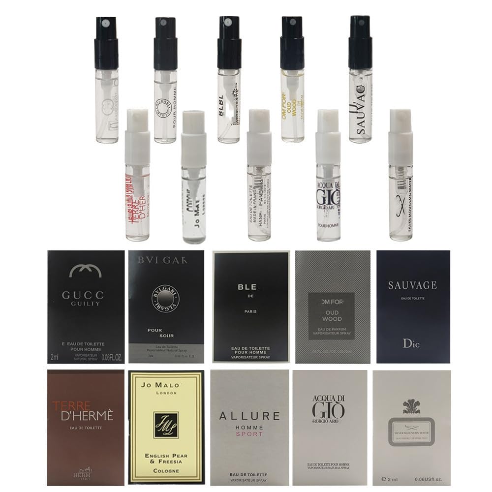 Sufeasdf designer fragrance samples pack for premium scent comparison