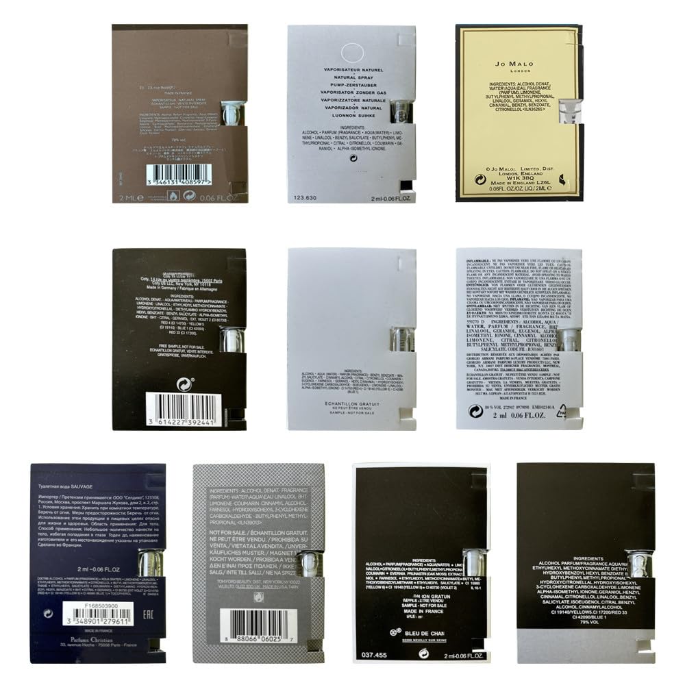 Sufeasdf perfume vial sampler display suitable for quick checks