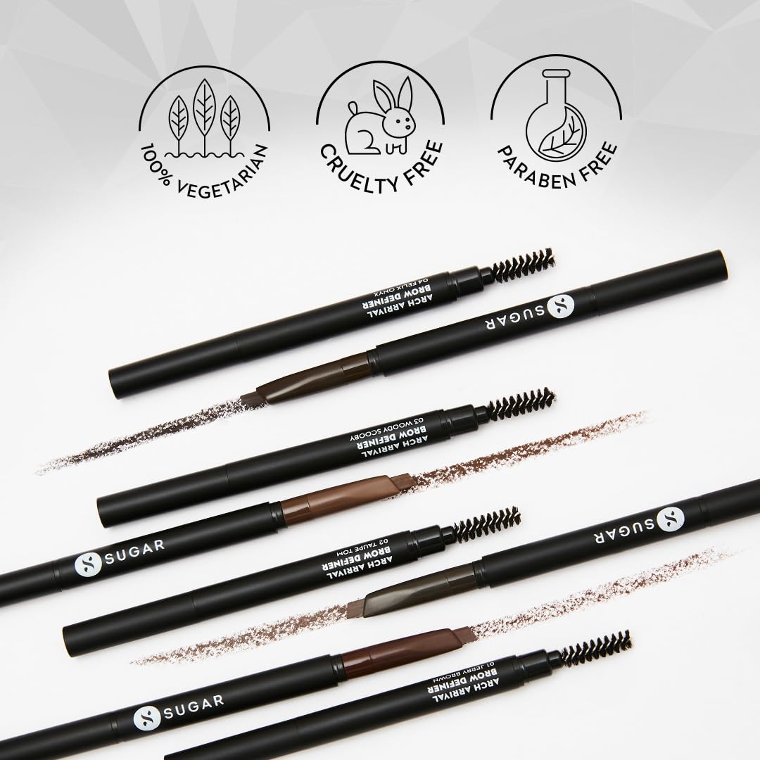 SUGAR Arch Arrival Taupe Tom shade on cool-toned brows