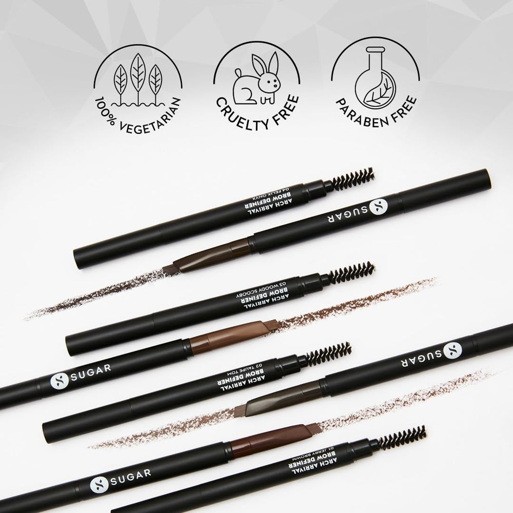 SUGAR Arch Arrival Taupe Tom shade on cool-toned brows