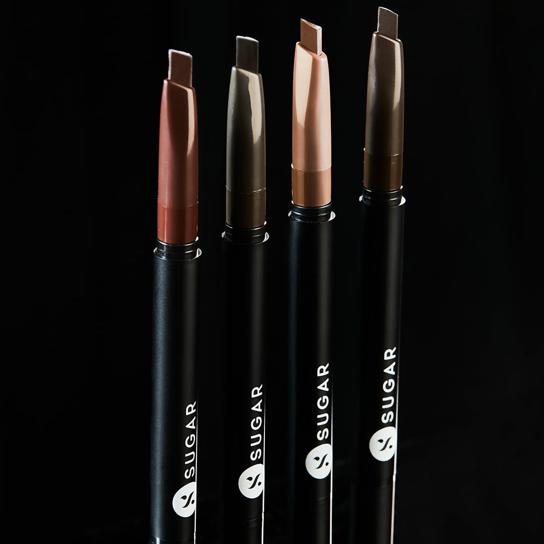 SUGAR Arch Arrival Brow Definer packaging shown for travel-friendly use