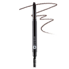 SUGAR Cosmetics Arch Arrival Brow Definer with spoolie for precise brow shaping
