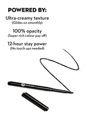 Textura ultra cremosa de Kohl Of Honour Intense Kajal para trazos intensos