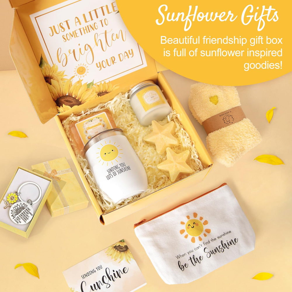 Suhctuptx bolso cosmético con dibujo de sol para llevar esenciales