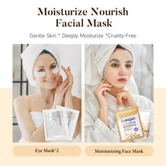 Suhctuptx moisturizing face mask for pampering at home.