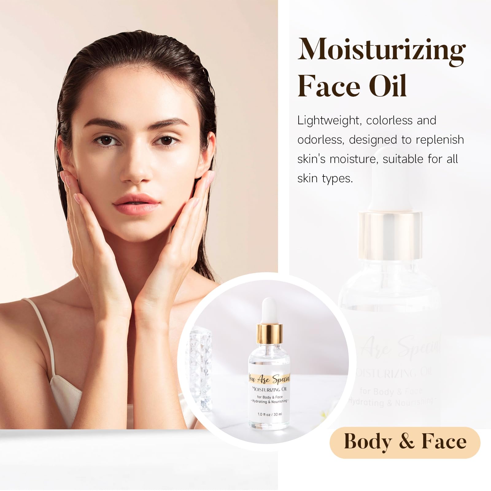 Suhctuptx oatmeal mask for soothing skin during bath time.