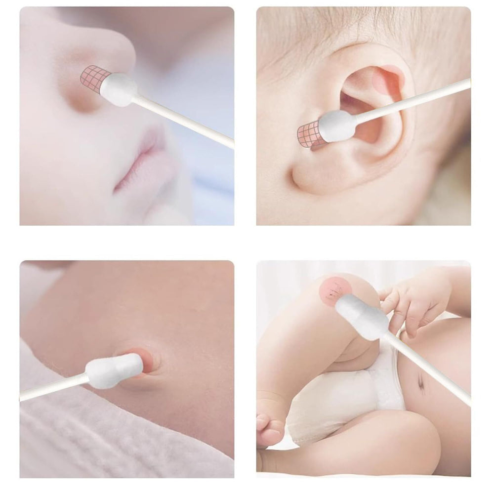 The 160-piece set image shows two packs of 80 swabs for easy access.