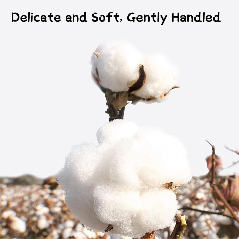 SUIZWMOU biodegradable paper sticks and natural cotton for skin-friendly feel.