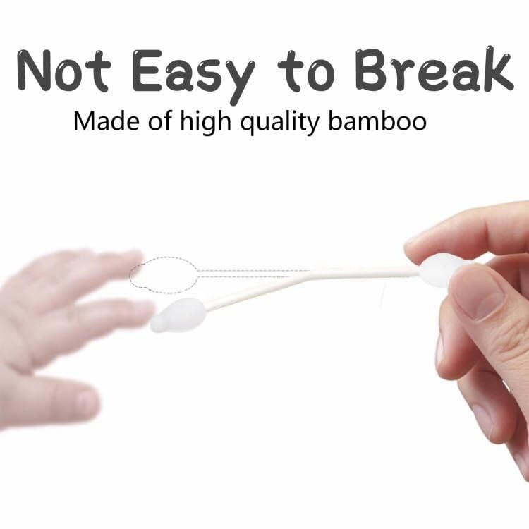 SUIZWMOU swabs shown for makeup removal and gentle skincare tasks.