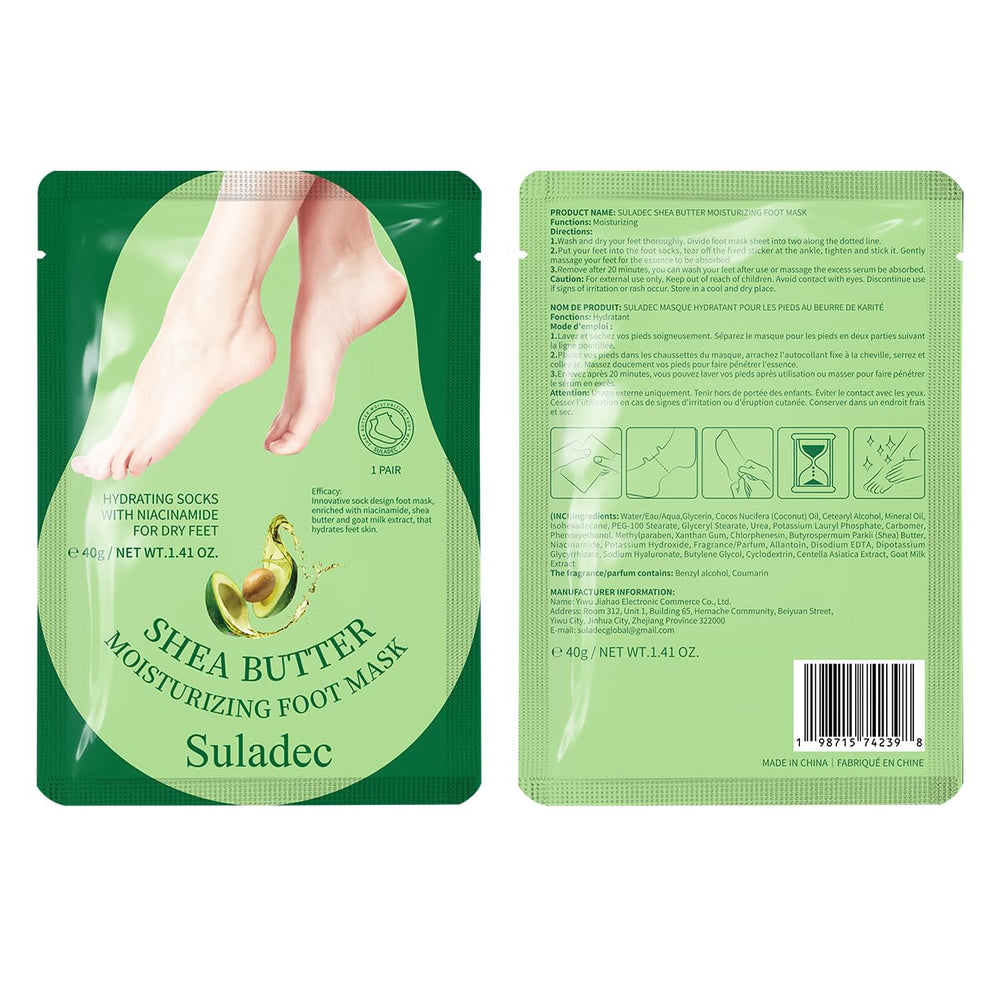 SULADEC pies tras uso piel más suave y nutrida