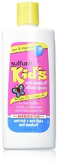 SULFUR8 para niños, cabello limpio y suave tras el lavado.