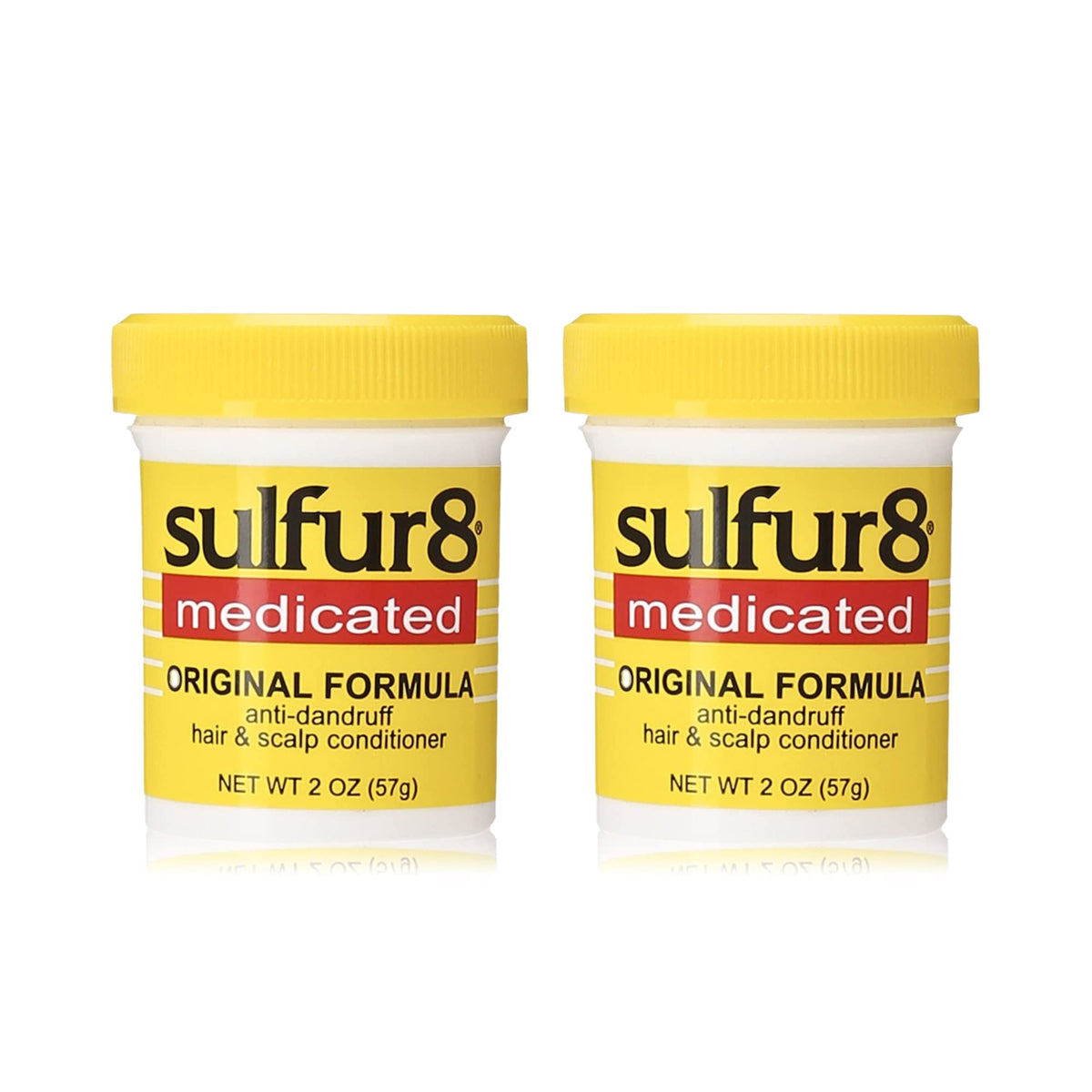 SULFUR8 medicated anti-dandruff conditioner bottle front for scalp care.