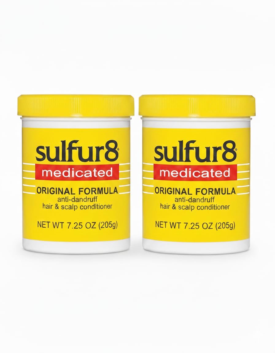 SULFUR8 medicated anti-dandruff conditioner bottle—scalp comfort and dandruff control for daily use.