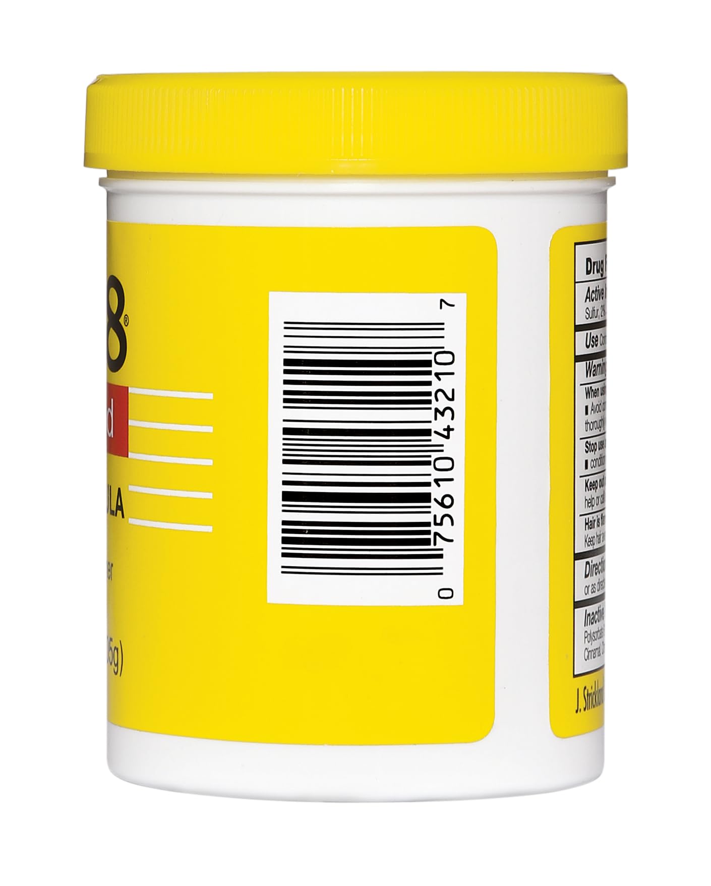 SULFUR8 medicated conditioner close-up bottle—silky hair texture and soothing scalp.