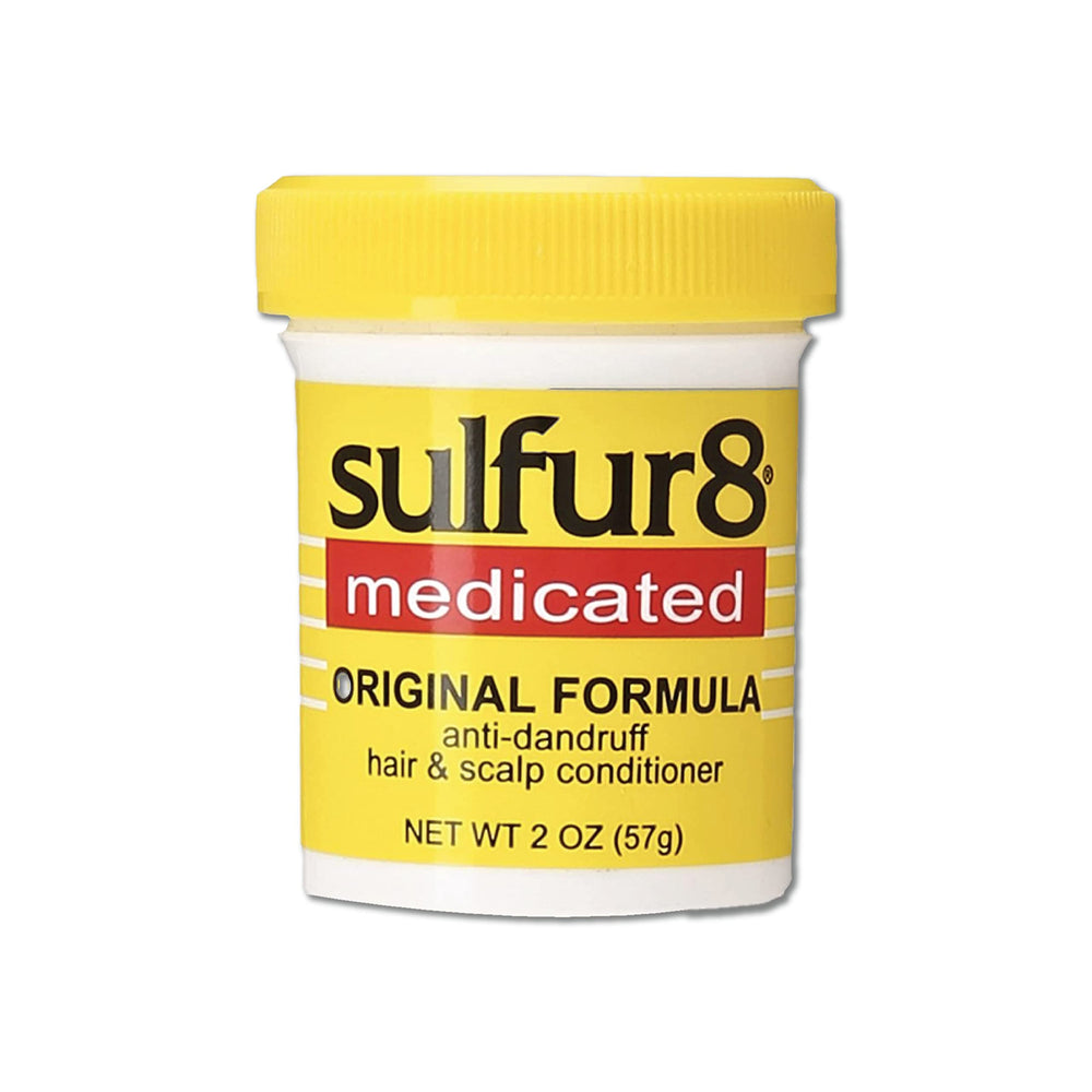SULFUR8 2-pack packaging for convenient dandruff care at home.