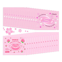 Sulily lip mask and eye patch set in a bulk gift box, ideal for gifting.