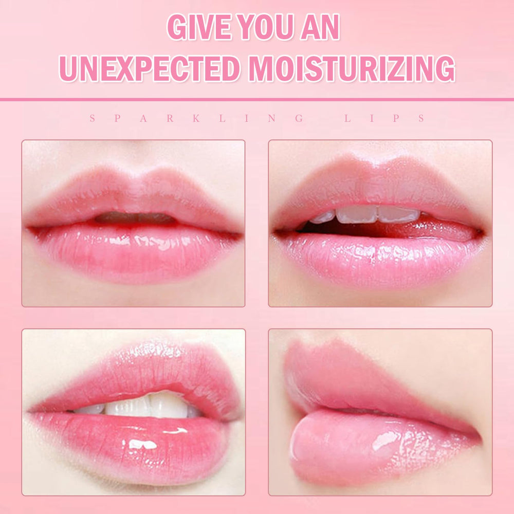 Sulily lip mask gift moment held in hands, perfect for celebrations.
