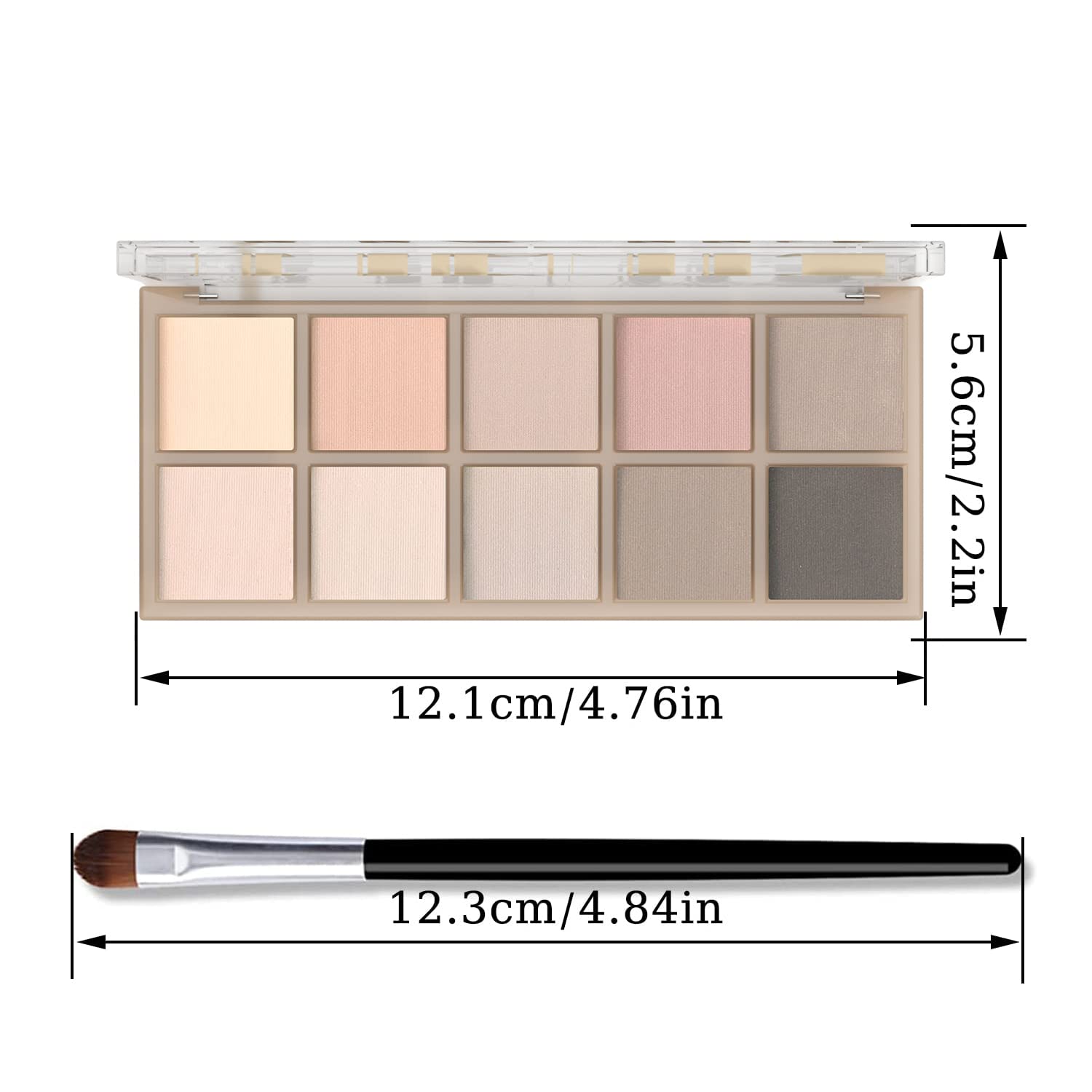 Paleta Sulily ideal para looks neutros en cualquier ocasión.