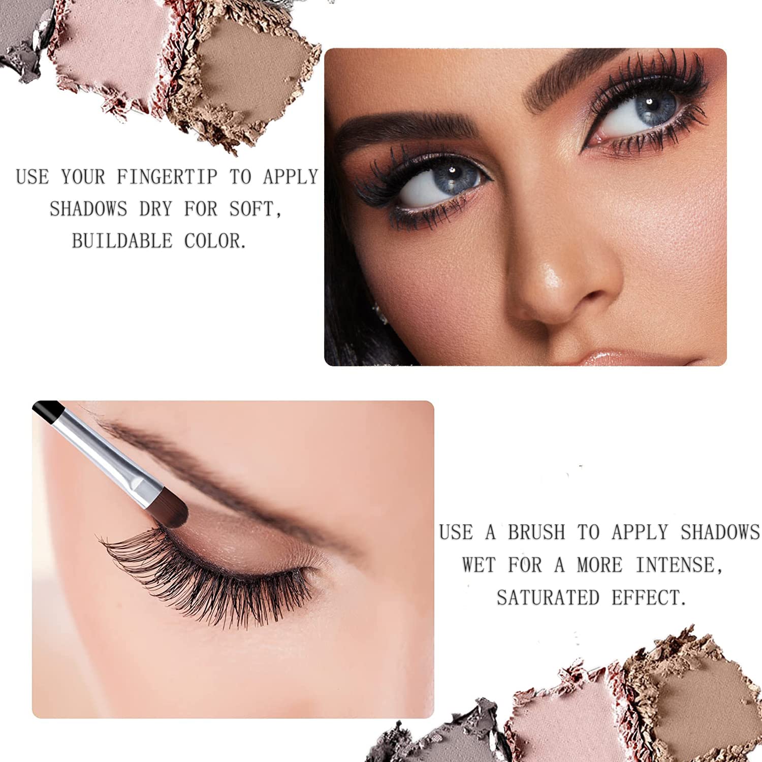 Paleta Sulily para contornear ojos y cejas con facilidad.