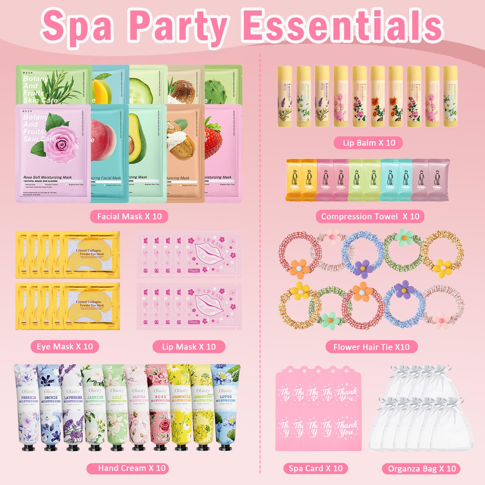 Sulily spa party eye masks provide soothing relief for tired eyes during late-night activities.