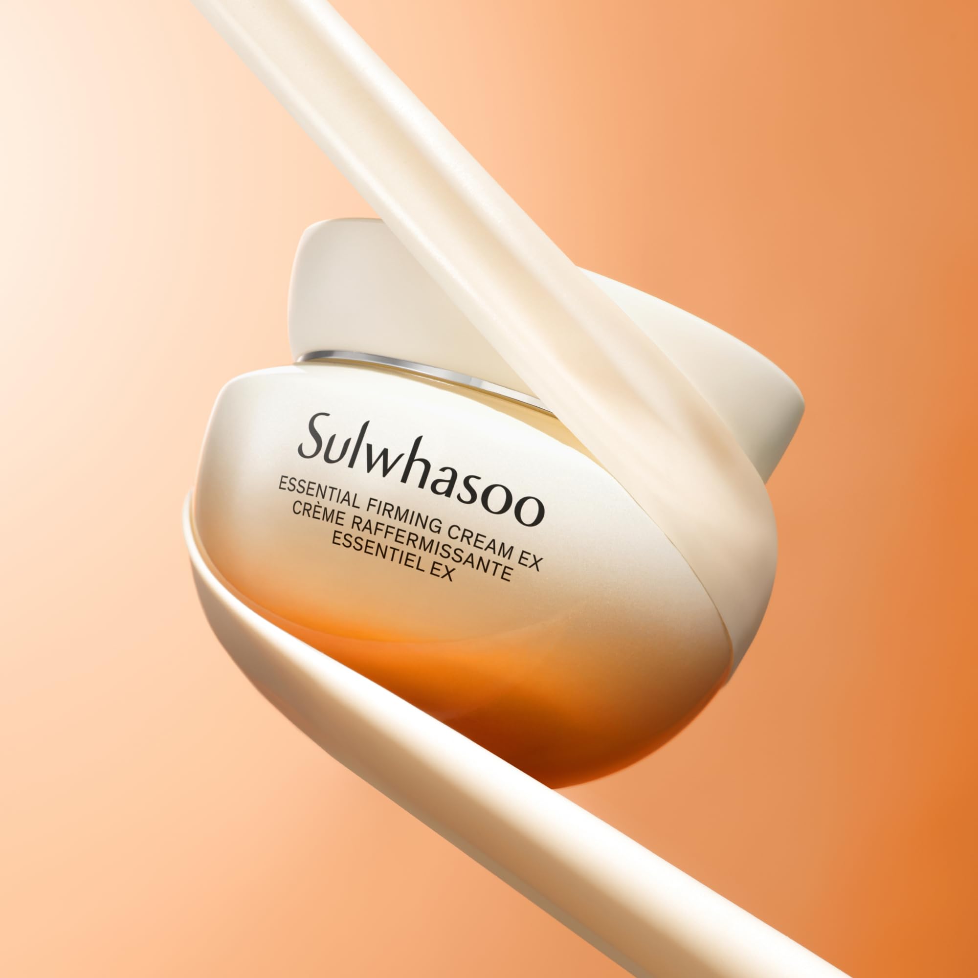 Packaging variation of Sulwhasoo Essential Firming Cream on shelf