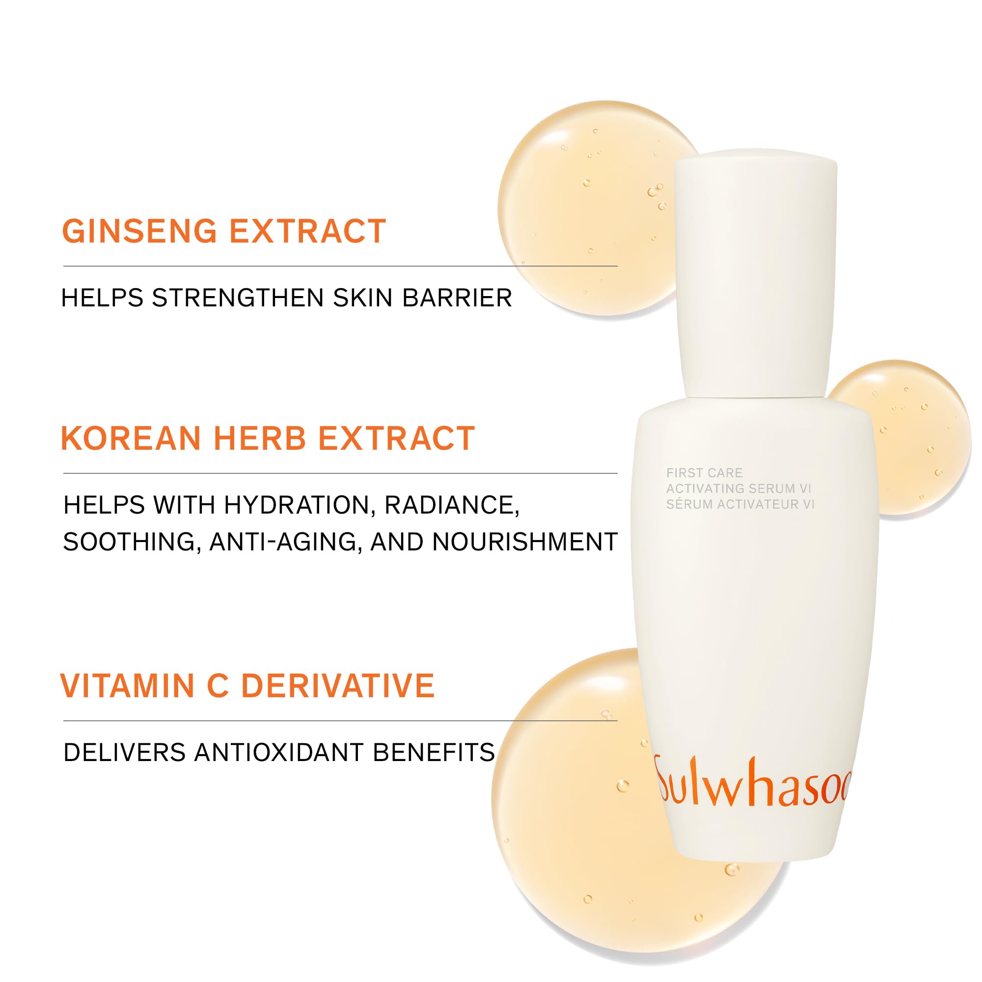 Sulwhasoo First Care Trial Kit cream jar promotes a firming feel and visibly plump skin