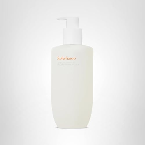 Evening routine with Sulwhasoo cleansing oil for refreshed skin.