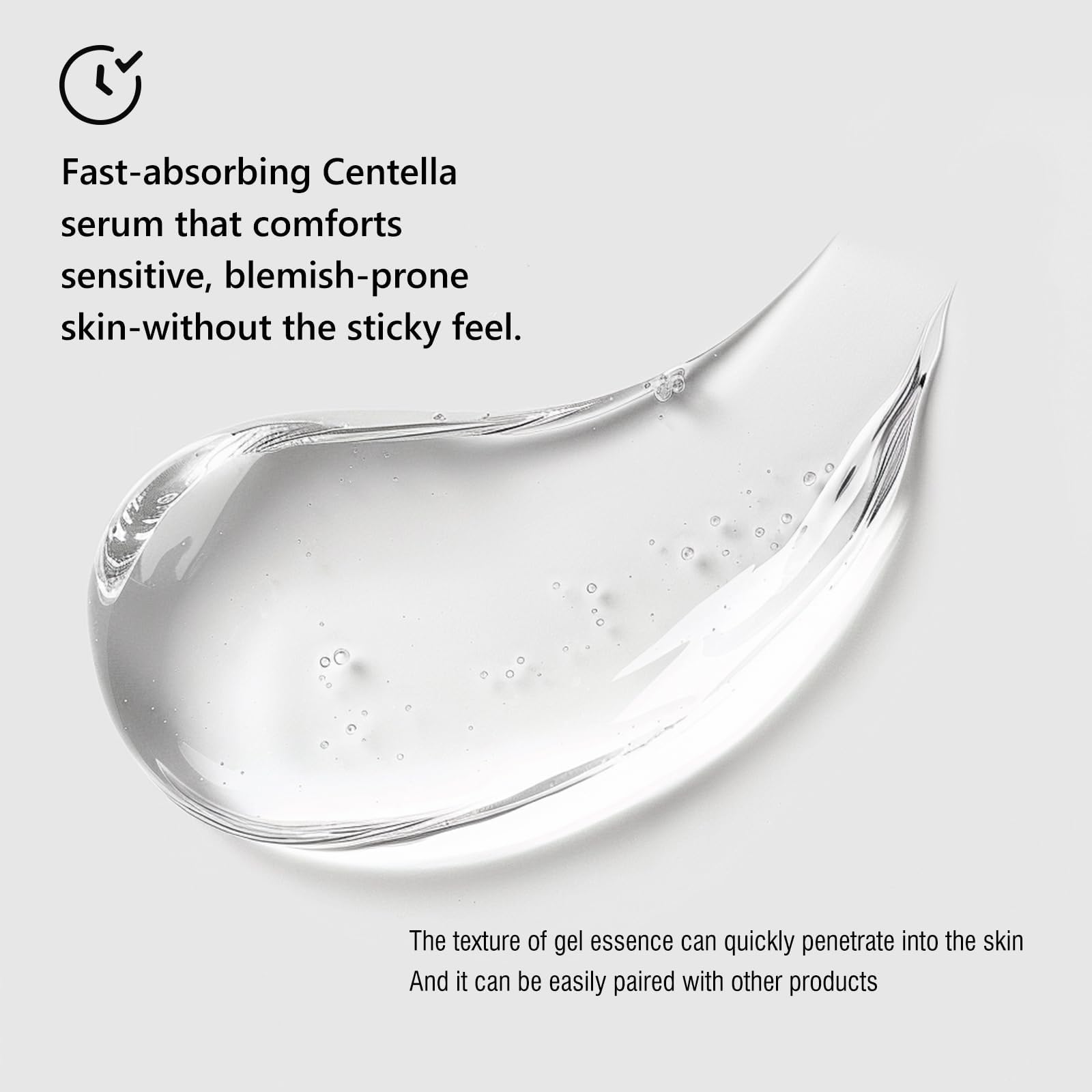 Sumax Relief Serum centella visual, emphasizes soothing botanical ingredients.