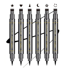 SUMEITANG double-headed eyeliner stamps set for precise lines and decorative shapes.