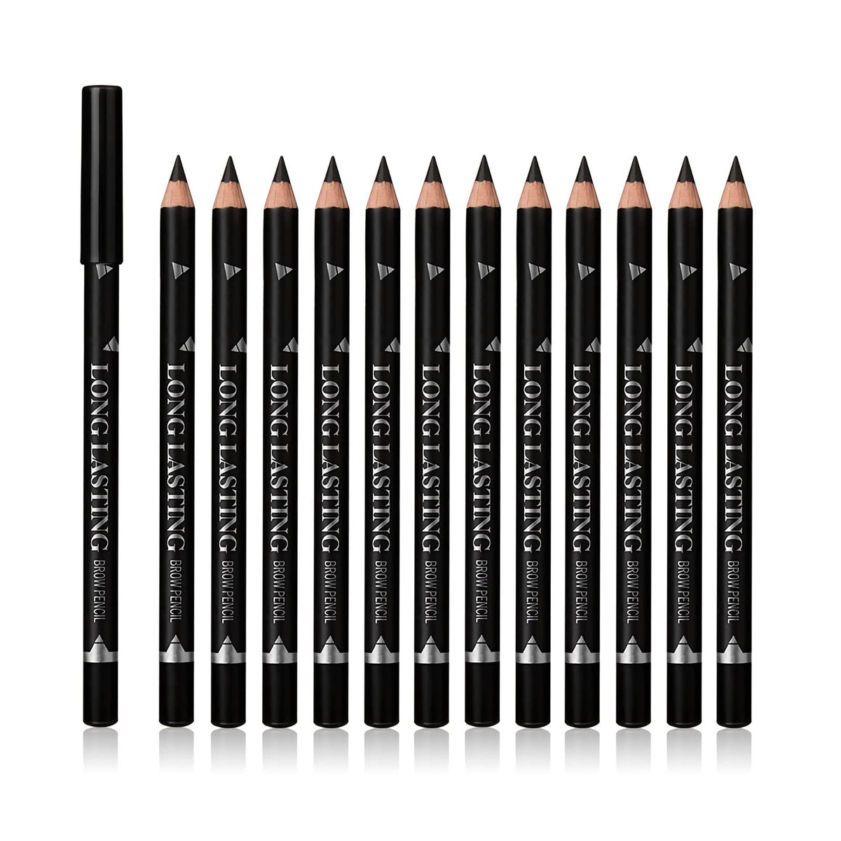 SUMEITANG set de cejas negro para definición natural y uso diario