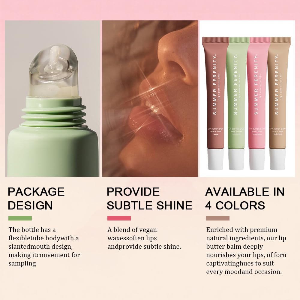 Summer Ferenity non-greasy texture glides smoothly for lasting moisture.