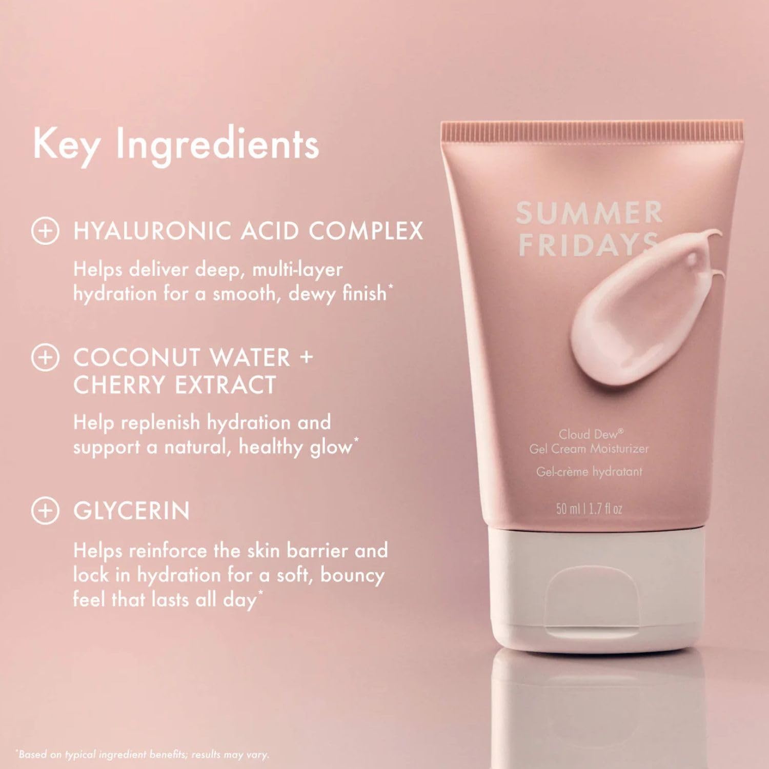 Bote compacto de Cloud Dew Gel Cream con fórmula ligera para uso diario.