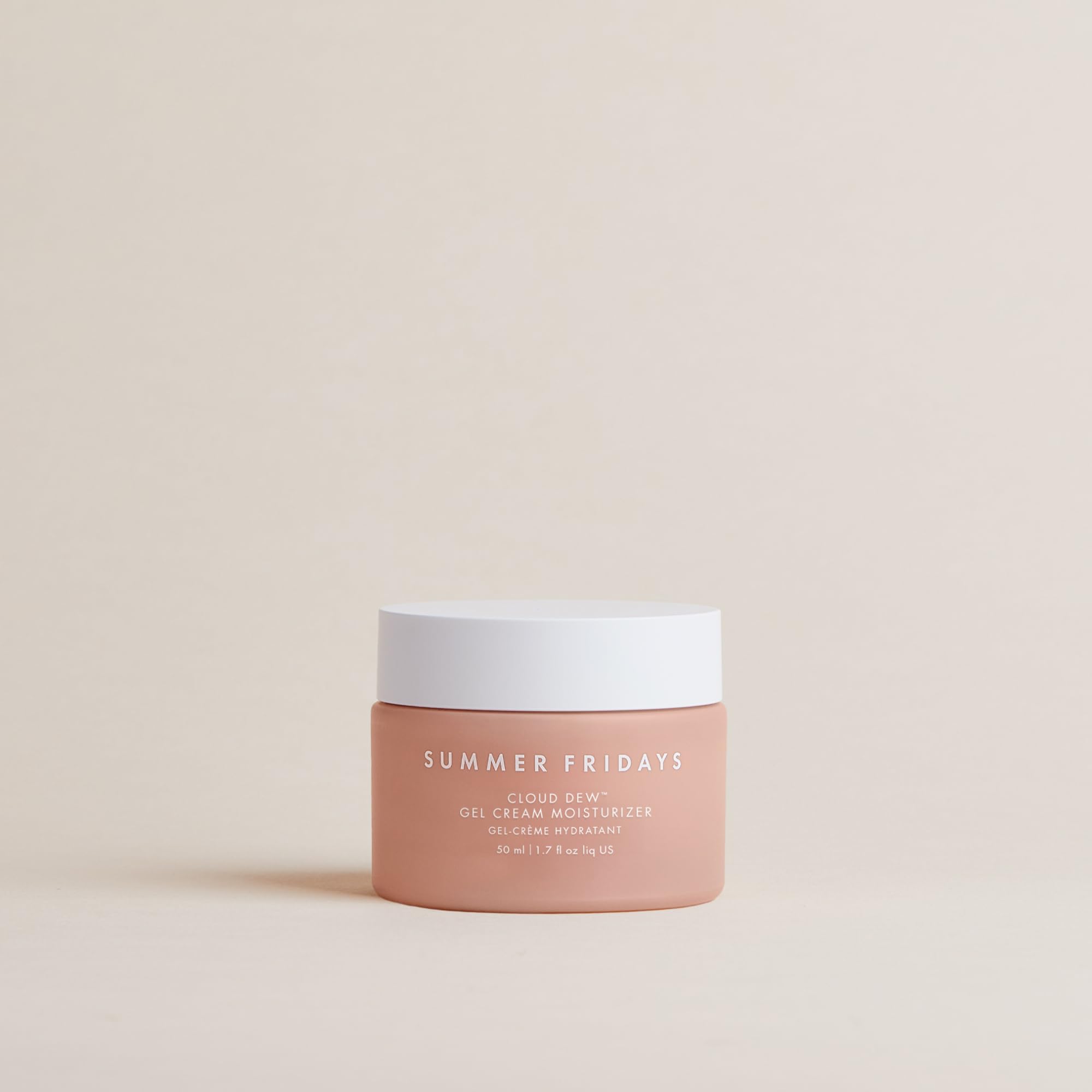 Cloud Dew gel cream swatch on skin for dewy hydration.