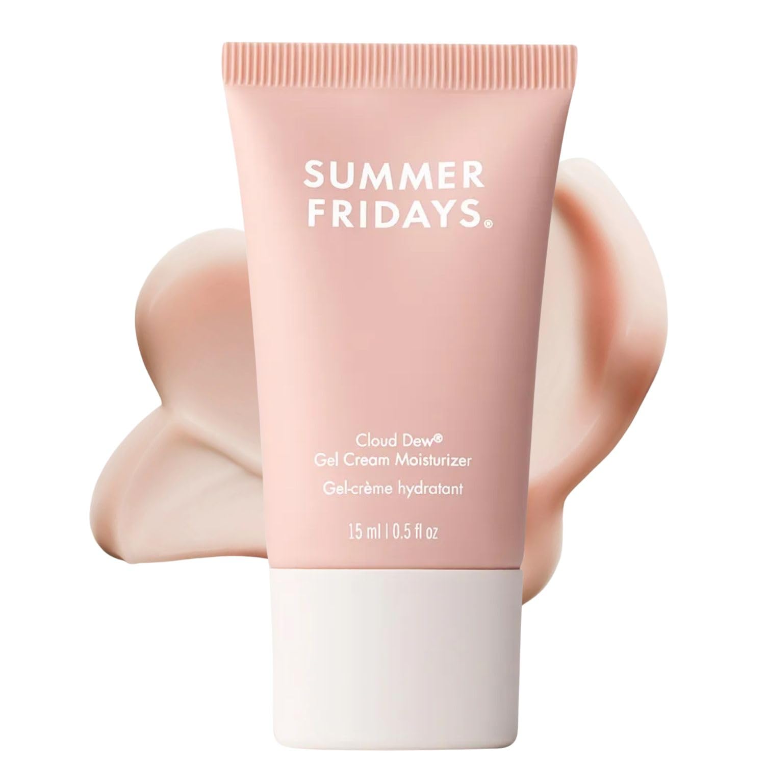 Summer Fridays Cloud Dew Gel Cream, textura ligera para hidratación duradera.