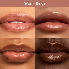 Summer Fridays Dream Lip Oil application brush demonstrates easy layering.