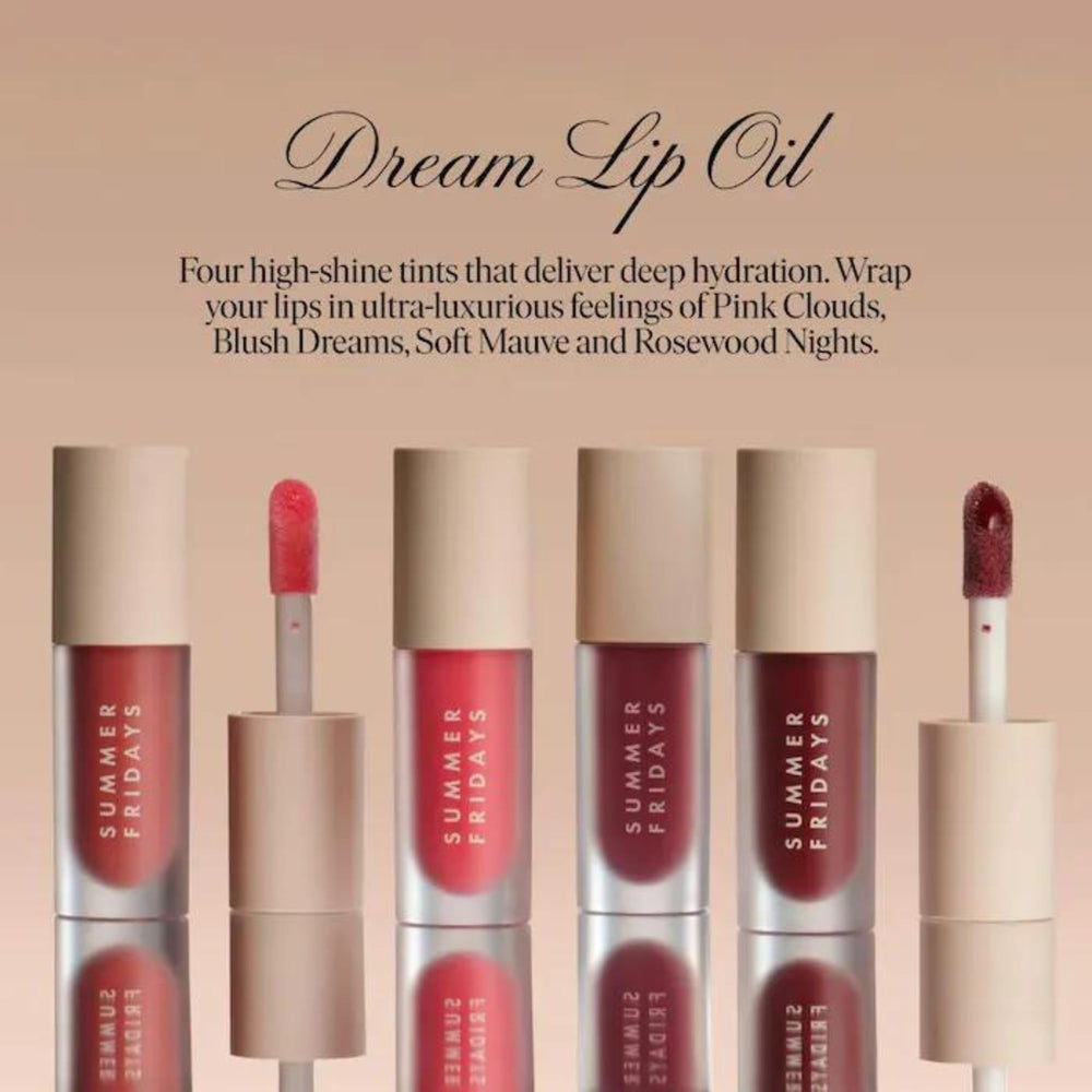 Summer Fridays Dream Lip Oil gift-ready packaging suitable for beauty gifts.