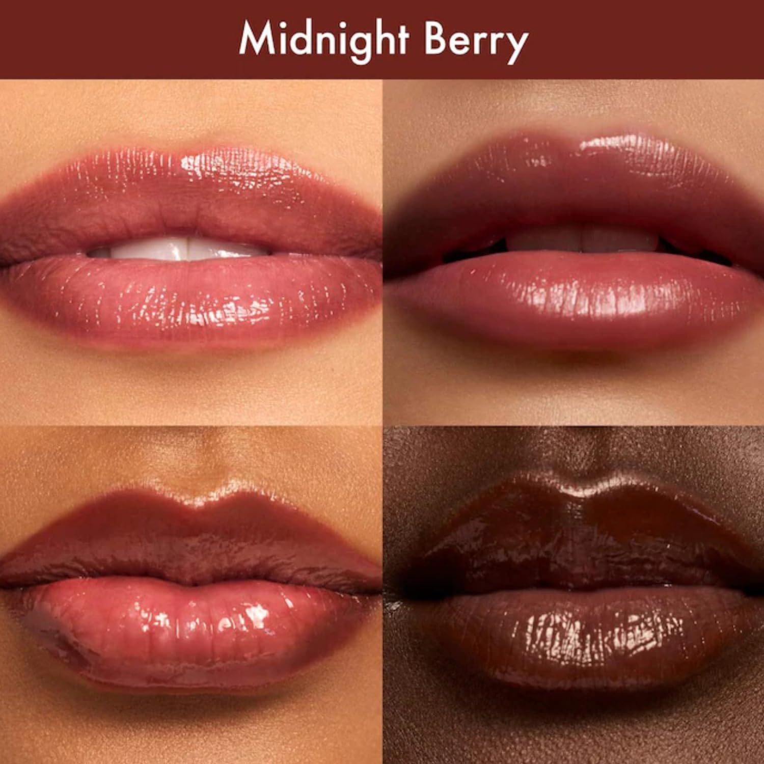Application closeup highlights smooth glide and non-sticky formula.