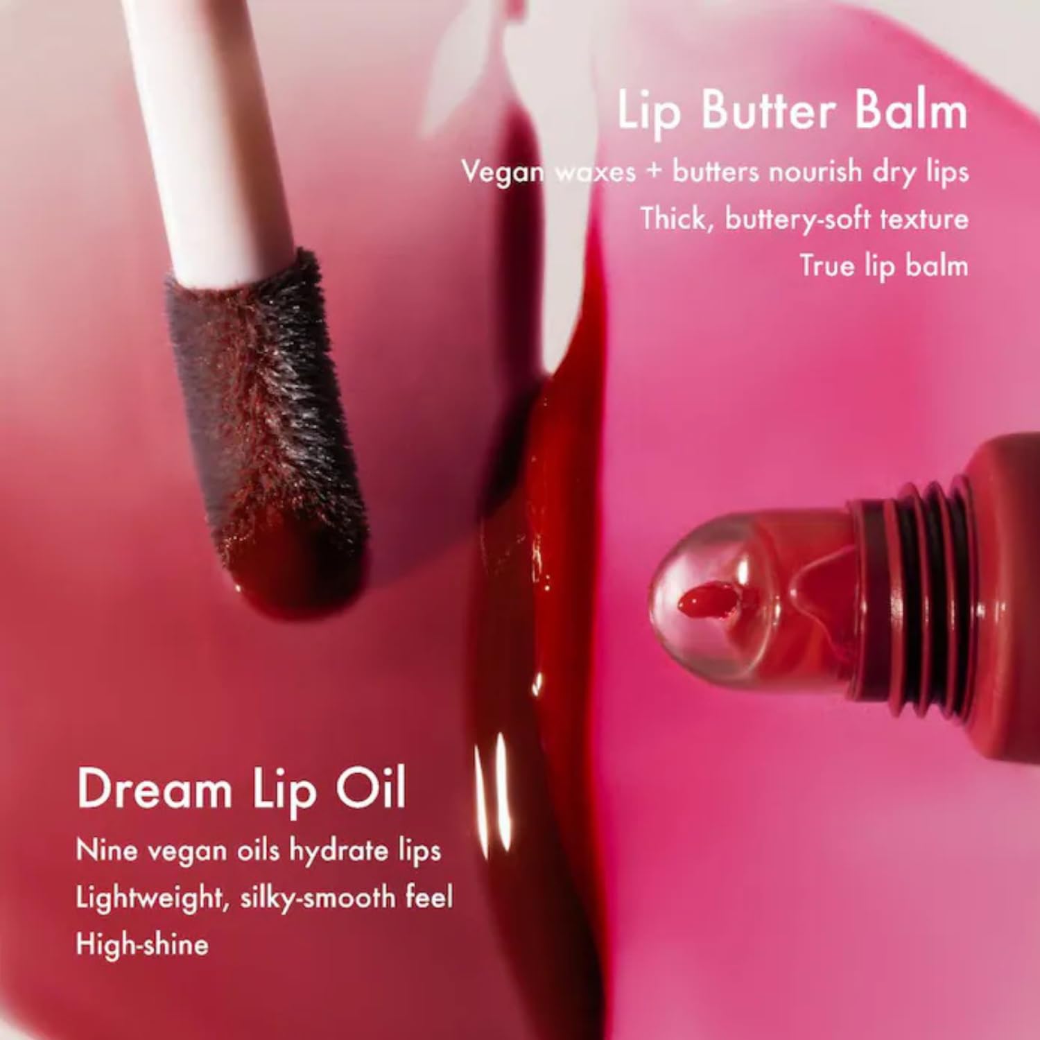 Close-up of cap and label highlights premium branding.