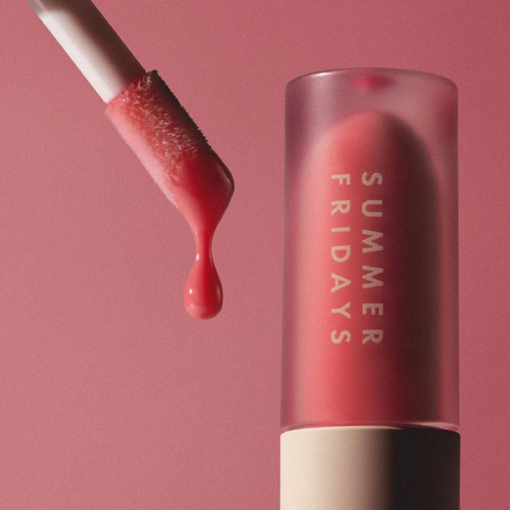 Summer Fridays vegan cruelty-free packaging for the Dream Lip Oil.
