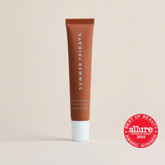 Iced Coffee applied on lips for subtle tint by Summer Fridays