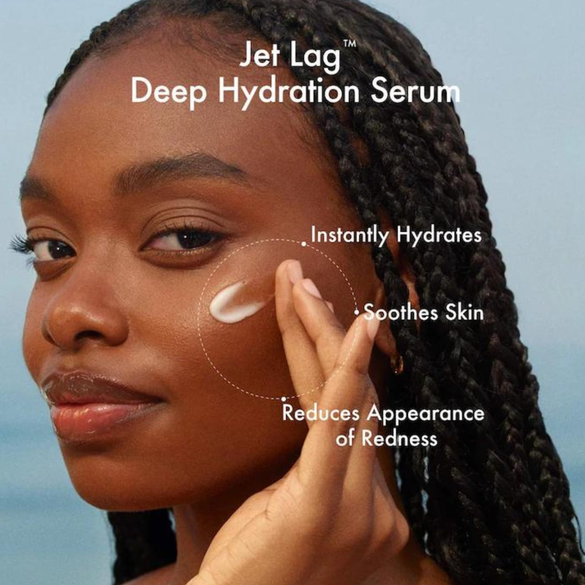 Summer Fridays Jet Lag Deep Hydration Serum pump dispense for easy application.