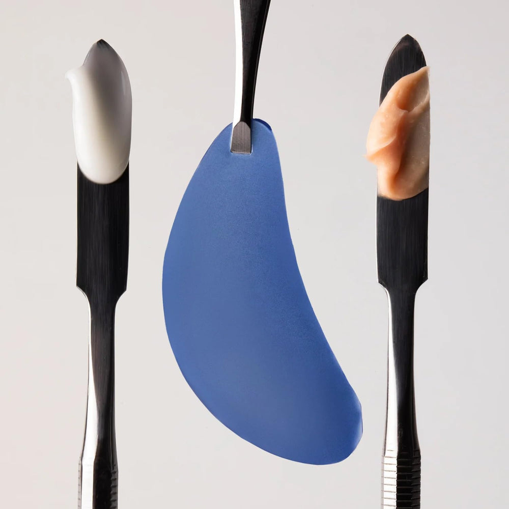 Summer Fridays Jet Lag Under Eye Patches application setup demonstrates quick ritual