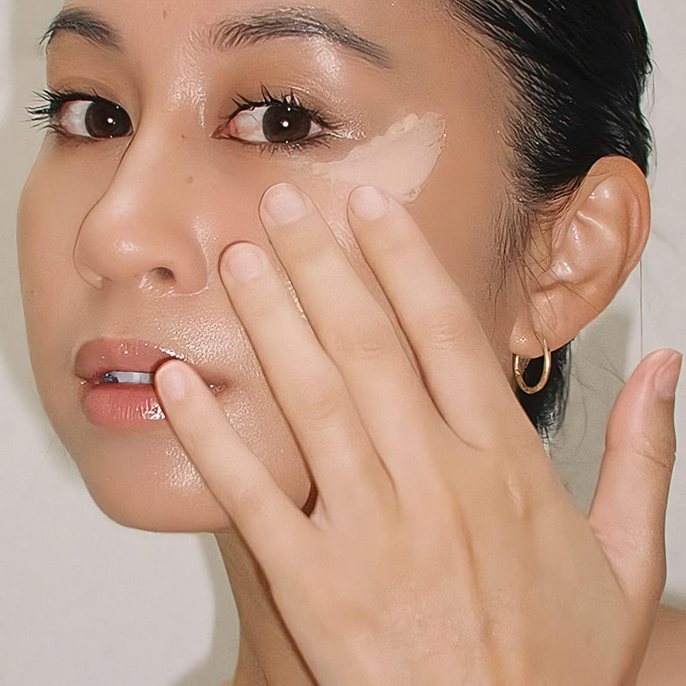 Summer Fridays Light Aura Eye Cream clinical study frame signals hydration improvements