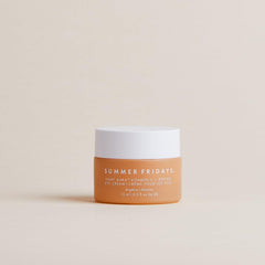 Summer Fridays Light Aura Eye Cream packaging front conveys premium eye care and brightness