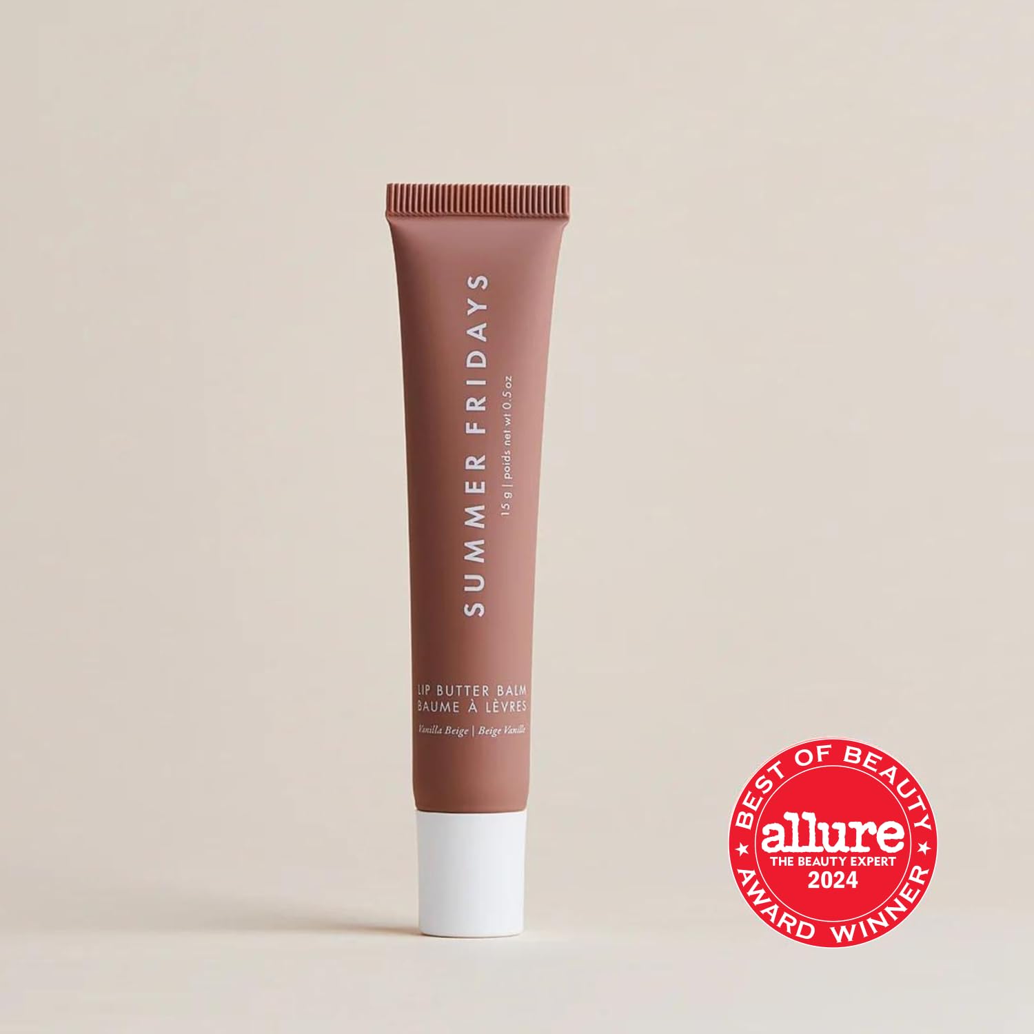 Summer Fridays lip butter under lipstick for added hydration