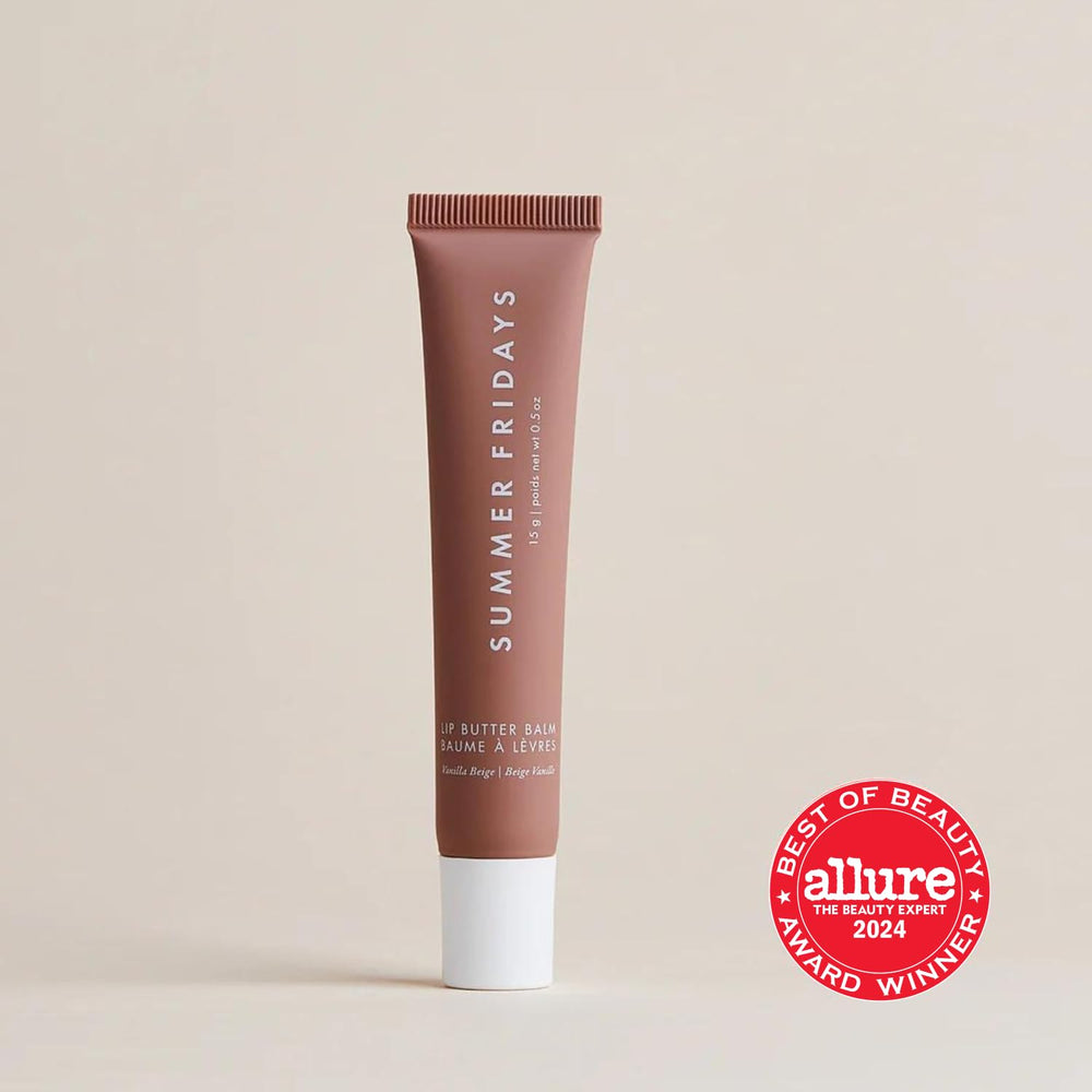 Summer Fridays lip butter under lipstick for added hydration
