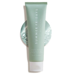 Summer Fridays Super Amino Gel Cleanser bottle showcases gentle cleansing for all skin types.