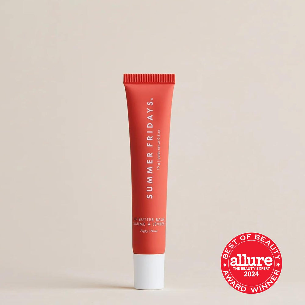 Texture detail of Summer Fridays Lip Butter with sheer glow
