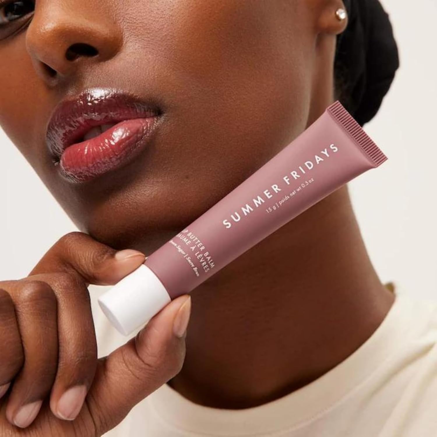 Summer Fridays vegan ingredients include shea and murumuru for conditioning.